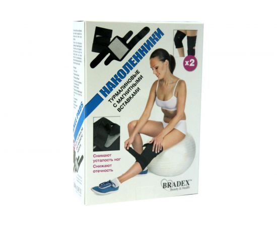 Турмалиновые наколенники с магнитными вставками BRADEX, 2 шт, KZ 0245 – изображение 6