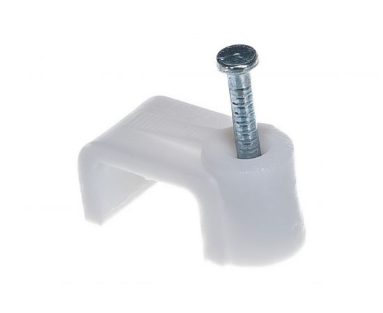 Плоский крепеж кабеля REXANT 12x6 мм, белый 50 шт 07-4212 – изображение 7