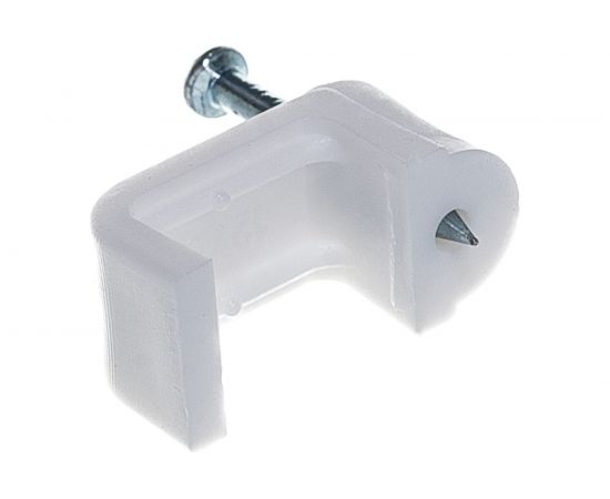 Плоский крепеж кабеля REXANT 12x6 мм, белый 50 шт 07-4212 – изображение 8