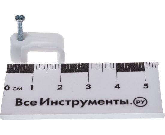 Плоский крепеж кабеля REXANT 12x6 мм, белый 50 шт 07-4212 – изображение 10