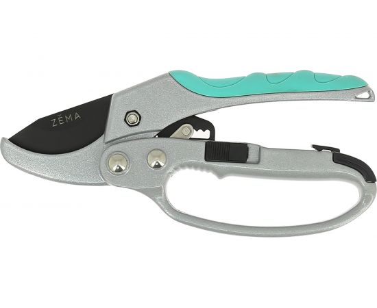 Профессиональный садовый секатор с храповым механизмом Zema ZM 3003 