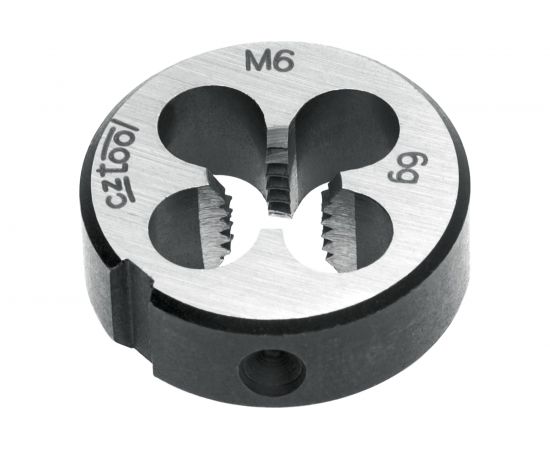 Плашка М 6 шаг 1,0 мм. D20 мм Bucovice Tools 210060 