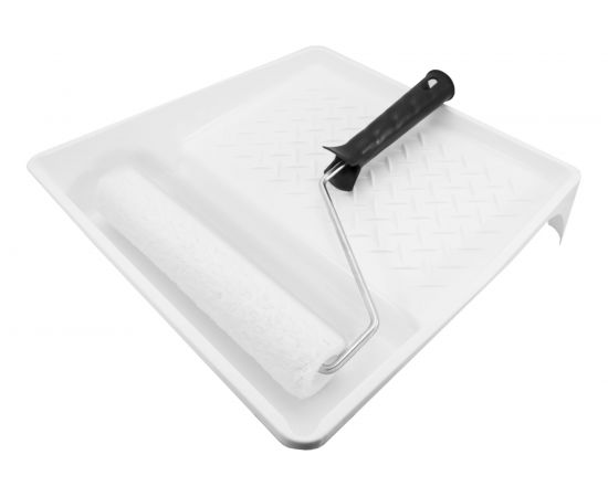 Набор DECOR Для стен Ванночка 320x350 мм Валик 180 мм, бюгель 6 мм, ворс 12 мм, мех искусственный 670-6180 