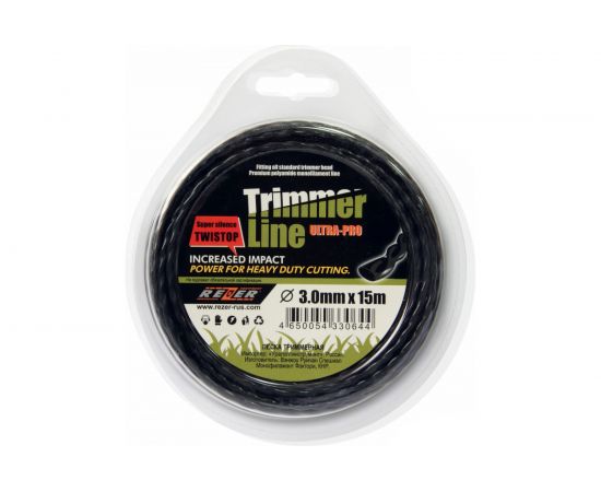 Леска TWISTOP (3.0 мм; 15 м; эллипс) Rezer 