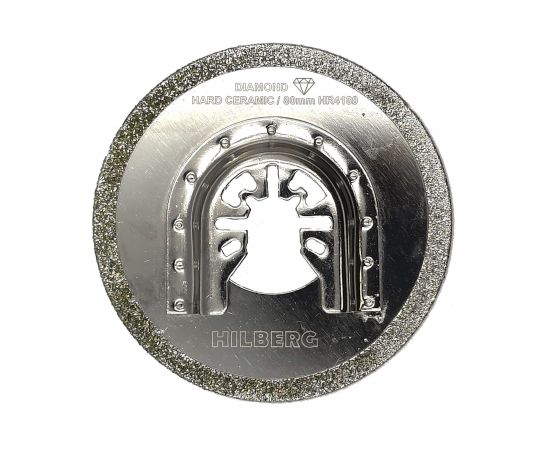 Полотно алмазное отрезное по керамике и керамограниту Round El-P 80 мм Hilberg HR4180 