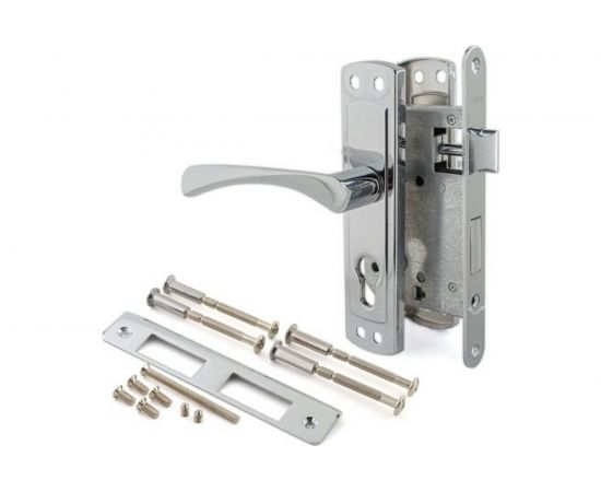 Врезной замок Apecs 16-55/55.3323-A-CR 27036 