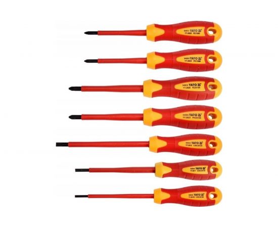 Набор диэлектрических отверток YATO 7 шт YT-2828 