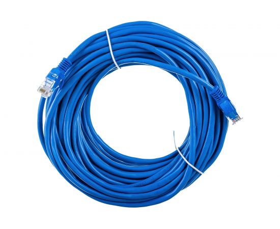 Патч-корд Cablexpert UTP PP12-20M/B кат.5e, 20м, литой, многожильный синий PP12-20M/B 