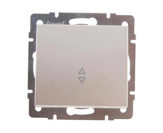 Проходной выключатель LEZARD RAIN жемчужно-белый перламутр 703-3088-105 