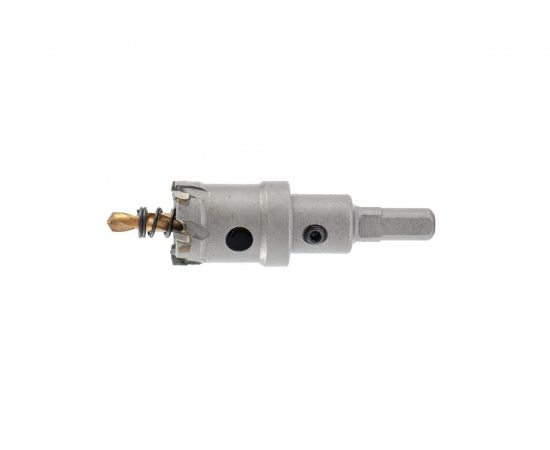 Коронка твердосплавная по металлу 27 мм DENZEL 724007 – изображение 2