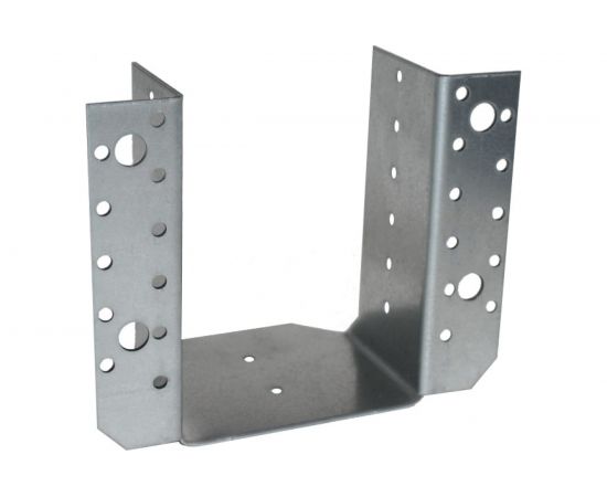 Раскрытая опора бруса LUCKY Guy 140х76х100х2,0 мм, оцинкованная 100 04 100 2 – изображение 2