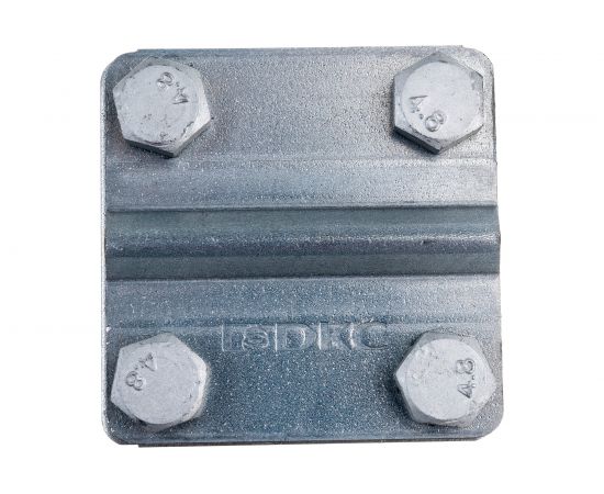 Крестовой соединитель с разделительной пластиной DKC 57x57 мм NG3102 – изображение 2