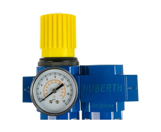 Фильтр 2-х ступенчатый с редуктором и манометром (5 мкм; 2500 л/мин; 16 бар; 1/2) HUBERTH RP208044 – изображение 2