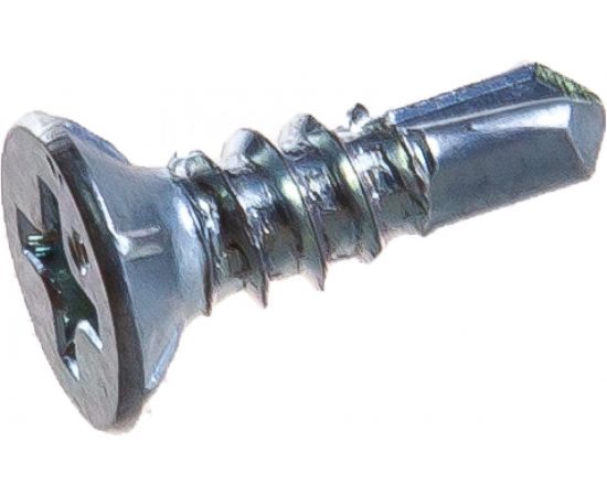 Оконный саморез Метизный двор 3,9x13 сверло, белый, 20 шт. 4690441018397 – изображение 2