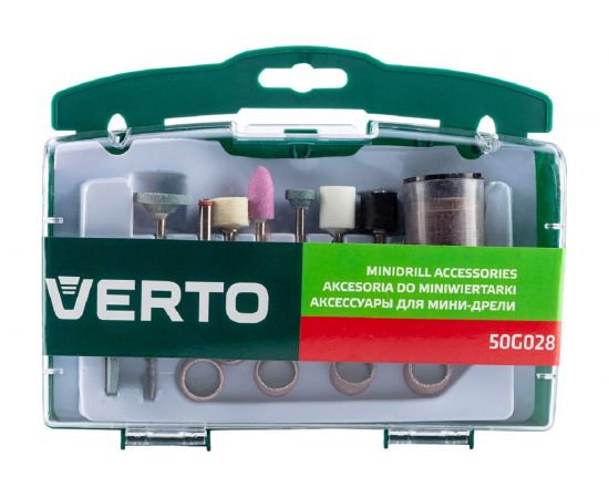 Набор аксессуаров для мини дрели 71 шт VERTO 50G028 – изображение 2