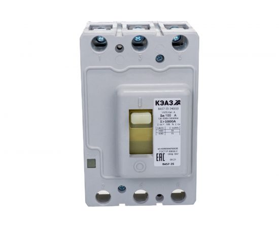 Автоматический выключатель КЭАЗ ВА57-35-340010-100А-1000-690AC-УХЛ3-КЭАЗ 108566 – изображение 3