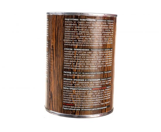 Деревозащитное масло для террас и садовой мебели Бор орех, банка 0,64 кг 4690417061471 – изображение 3