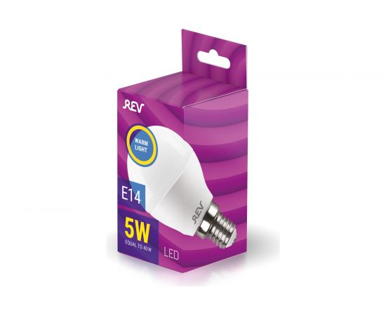 Светодиодная лампа LED G45 E14 5Вт 2700K REV 32260 3 – изображение 3
