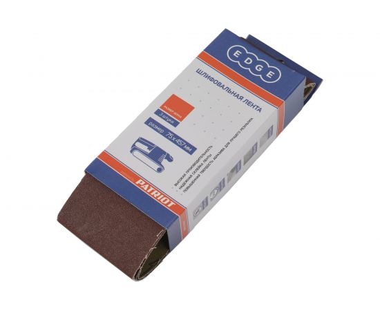 Лента абразивная (3 шт; 75х457 мм; Р80) EDGE by PATRIOT 820010003 – изображение 3