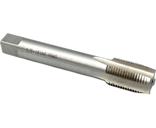 Дюймовый метчик TORNERI UNF 5/8" 18 нитей Р6М5 031114 – изображение 3
