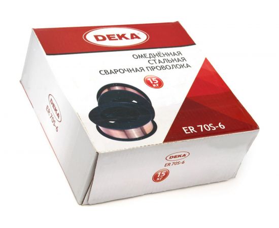 Проволока омедненная ER70S-6 (1.2 мм; 15 кг) DEKA СТ000001717 – изображение 3