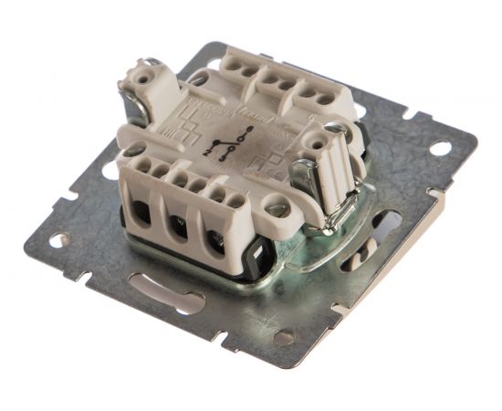 Проходной выключатель LEZARD RAIN жемчужно-белый перламутр 703-3088-105 – изображение 3