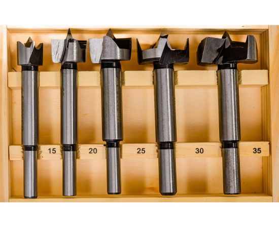 Набор сверл Форстнера по дереву Maxcut (5 шт; 15-35 мм) Stayer 29985-H5_z01 – изображение 3
