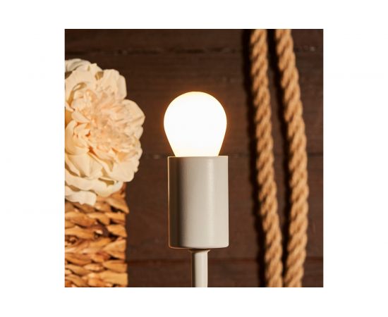 Филаментная лампа REXANT Шарик GL45 9.5 Вт 2700K E27 матовая колба 604-135 – изображение 4