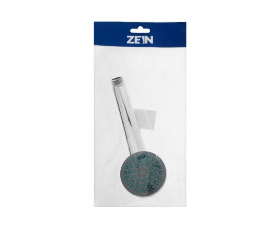 Душевая лейка ZEIN Z401 пластик, 1 режим, хром 5482399 – изображение 4