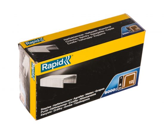 Скобы тонкие широкие тип 80 (5000 шт; 8 мм) RAPID 40100518 – изображение 4