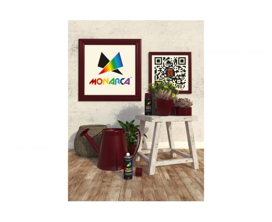 Аэрозольная краска Monarca RAL3005 Красное Вино 13005 – изображение 4