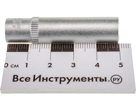 Глубокая торцевая головка 1/4, 8мм, Cr-V КОБАЛЬТ 643-927 – изображение 5