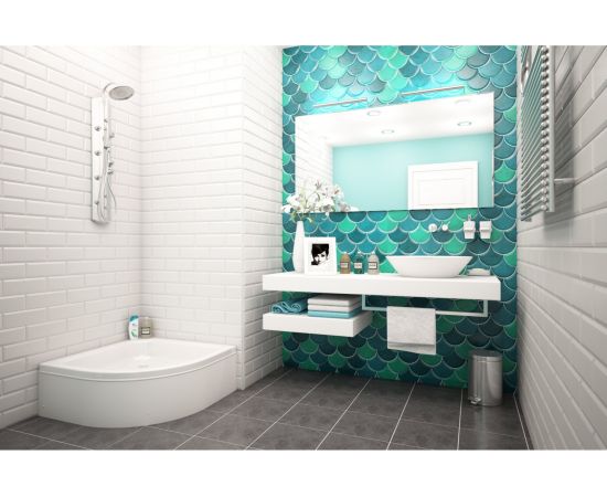 Акриловый душевой поддон Метакам Classic S 800 АПS_011740 – изображение 5