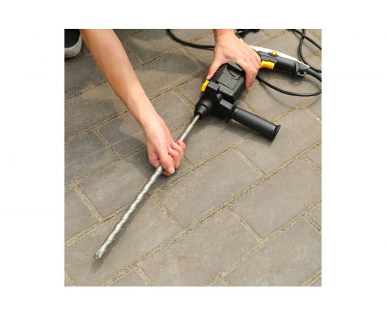 Набор буров и долот DH12 (12 шт; 5-20 мм; SDS-Plus) DEKO 065-0791 – изображение 6