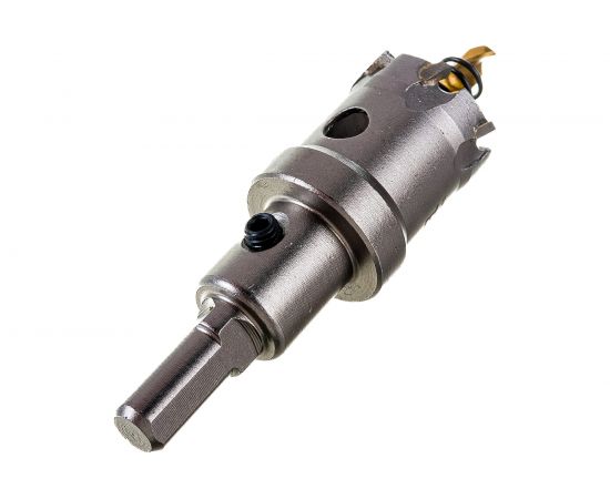 Коронка твердосплавная по металлу 27 мм DENZEL 724007 – изображение 6