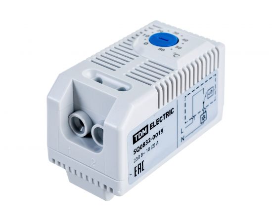 Термостат TDM NO, охлаждение, 2А, 230В SQ0832-0019 