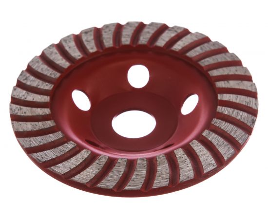 Чашка шлифовальная алмазная турбо (125х22.23 мм) Almarez 303312 