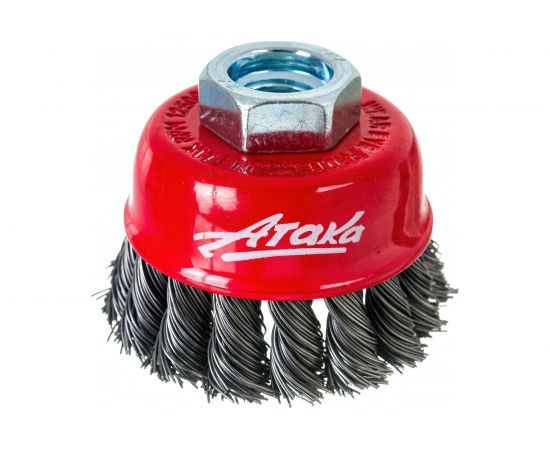 Щетка чашеобразная витая 2106514135 (65 мм; M14) АТАКА 22220 