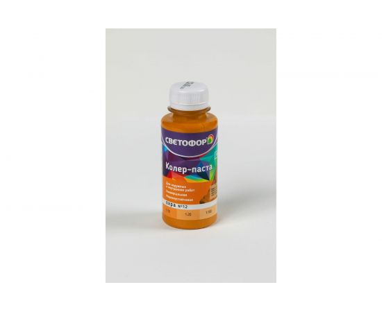 Колер-паста Светофор №12 охра 0,1л ЗОР00006998 