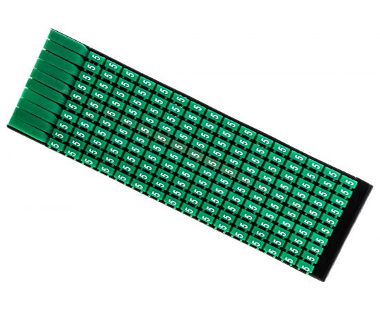 Маркер для кабеля сечением 4-6 мм DKC символ 5 160шт MKF5S3 