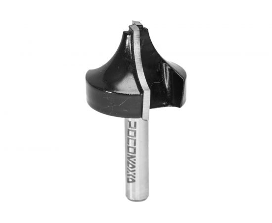 Фреза пазовая фасонная серия 1009 (35x25 мм; R16 мм; хвостовик 8 мм) Росомаха 800906 