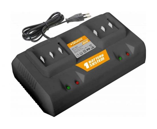 Устройство зарядное (18 В; 2х4 А) для дрелей и шуруповертов Sturm SBC1822 