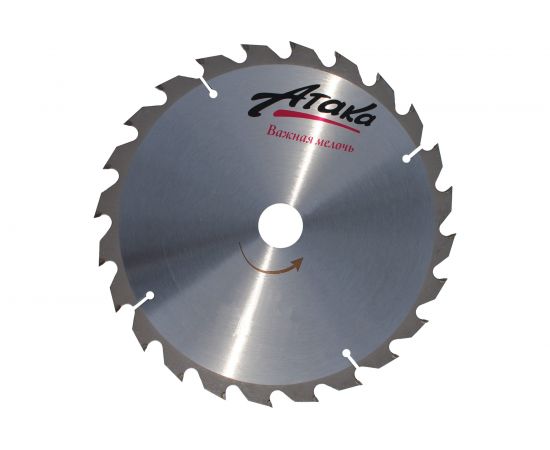 Диск пильный по дереву (219х20 мм; 30T; б/рез) АТАКА 8078820 