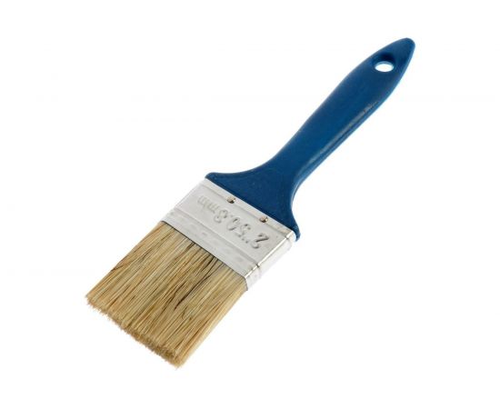 Плоская кисть TUNDRA смешанная щетина, пластиковая ручка, 2"", 50 мм 1818237 