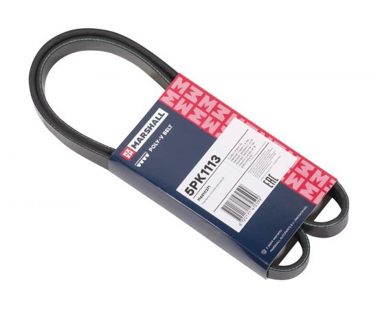 Ремень поликлиновой 5PK1113 Lada Largus 12-, Renault Logan I, II 04-, Sandero I, II 07- MARSHALL M6310271 