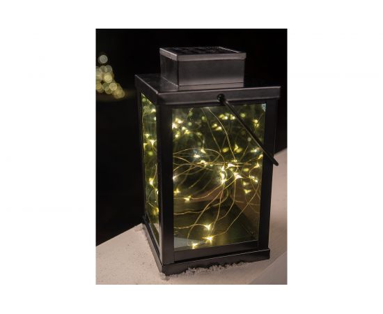 Садовый фонарь ЧУДЕСНЫЙ САД Паутинка золотая металл/бронза стекло, на солнечной батарее 4606400055815 – изображение 12