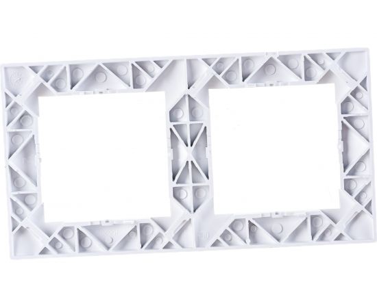 Двухместная рамка, белая Simon 1500620-030 – изображение 2