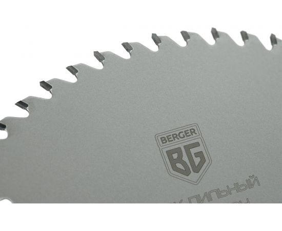 Диск пильный по дереву и ДСП чистый рез 255x30x25.4x20x16 мм, 60z, 3.2x2.2 мм, ATB 12, ат.14 Berger BG BG1657 – изображение 2