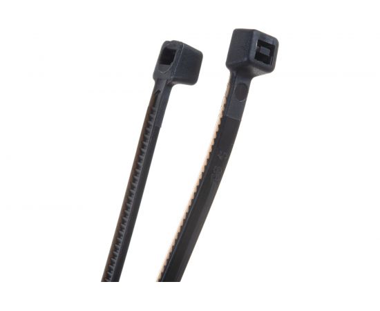 Универсальный пластиковый хомут ЭВРИКА черный 3.0x200мм 50шт ER-13201 – изображение 2