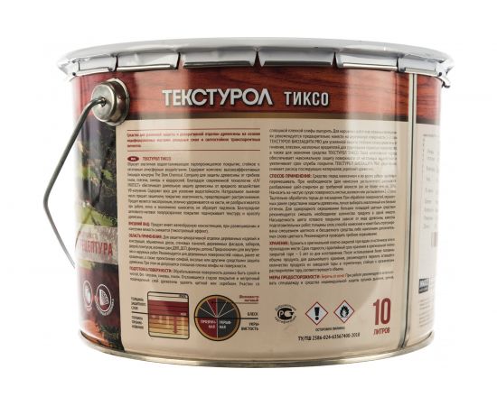 Деревозащитное средство Текстурол тиксо сосна 10л 90002002867 – изображение 2